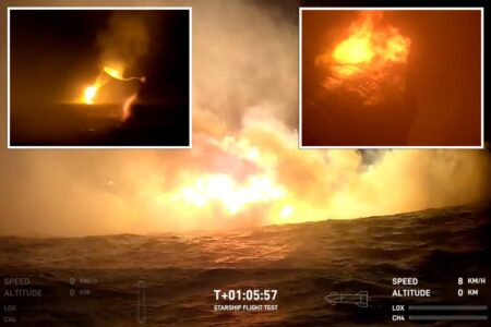 Elon Musk’s SpaceX Starship makes spectacular splash-down after successful test flight — and a new milestone