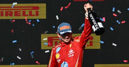 Ferrari Driver Charles Leclerc Wins F1 US Grand Prix