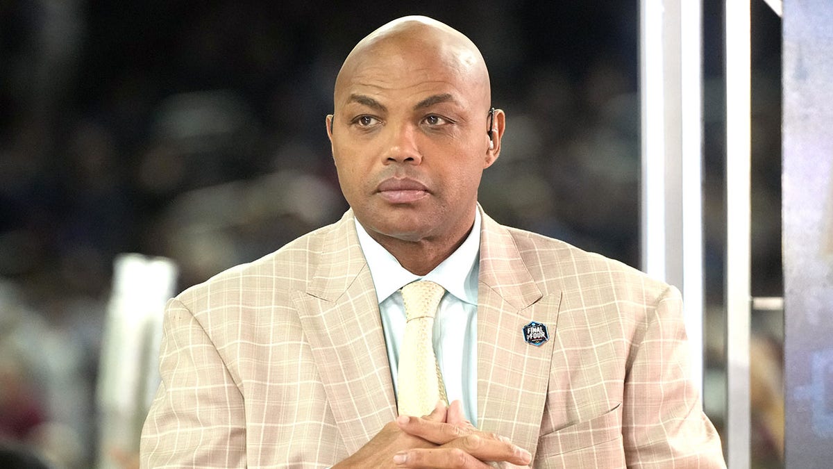 Charles Barkley looks on