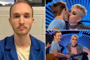 Singer who went viral on ‘American Idol’ and smooched Katy Perry busted with massive stash of child porn: cops