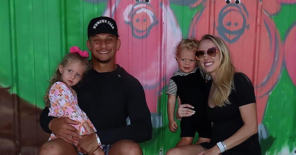 Patrick Mahomes and Pregnant Brittany Mahomes Enjoy Family Day At the Zoo With 2 Kids