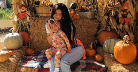 Taking Kids to the Pumpkin Patch: Stars v Reality with Chrissy Teigen, Kylie Jenner, Brittany Mahomes