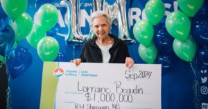 ‘This is real, mom?’: New Brunswick woman celebrates M Lotto Max prize