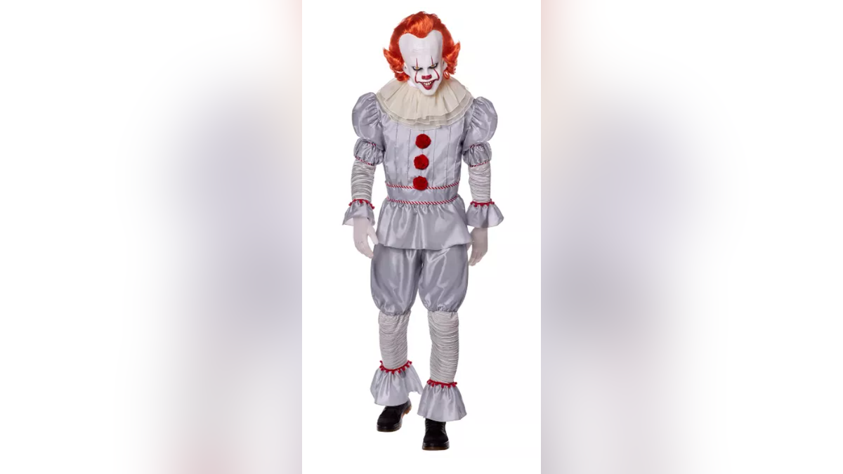 Freak all your friends out with a Pennywise costume. 