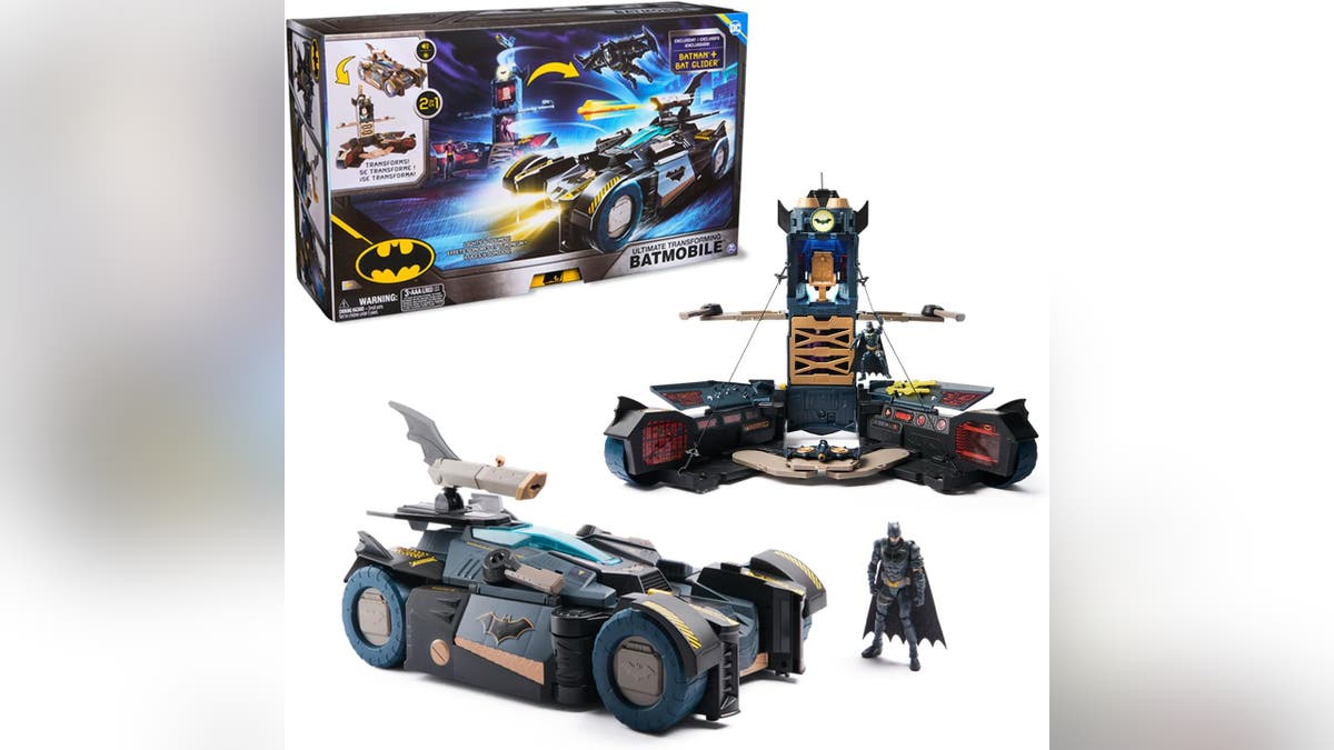 Get two toys in one with this Batman set.