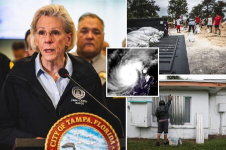 Tampa mayor issues dire warning before Hurricane Milton: ‘If you choose to stay … you are going to die’