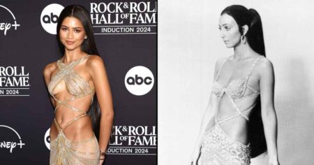 Zendaya Embodies Cher at Rock and Roll Hall of Fame Induction Ceremony