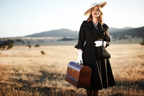 <i>The Dressmaker</i>, starring Kate Winslet, was largely shot in Little River.