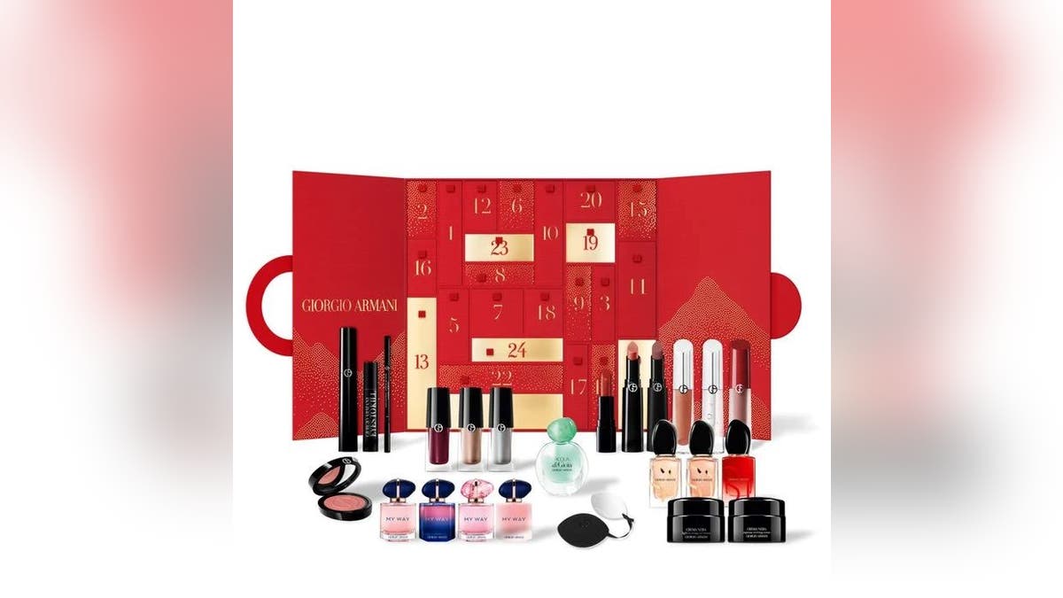 Count down to Christmas with luxury beauty supplies.