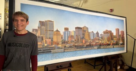 ‘An achievement’: Artist living with autism draws masterpiece of Old Montreal