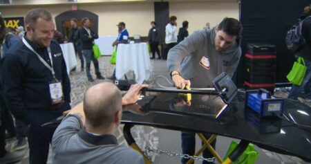 Manitoba students learn about jobs in automotive industry at trades show