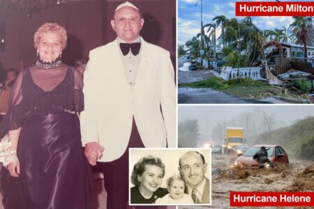 Exclusive | Late wife and husband with same names as Hurricane Helene and Milton would be ‘mortified’ over storms’ destruction, loved ones say