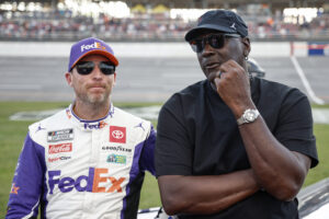 Denny Hamlin Exposes Michael Jordan’s Fear at 23XI Racing – “He’s More Paranoid”