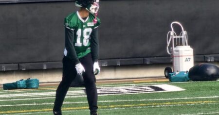 Saskatchewan Roughriders rookie receiver makes waves in CFL debut