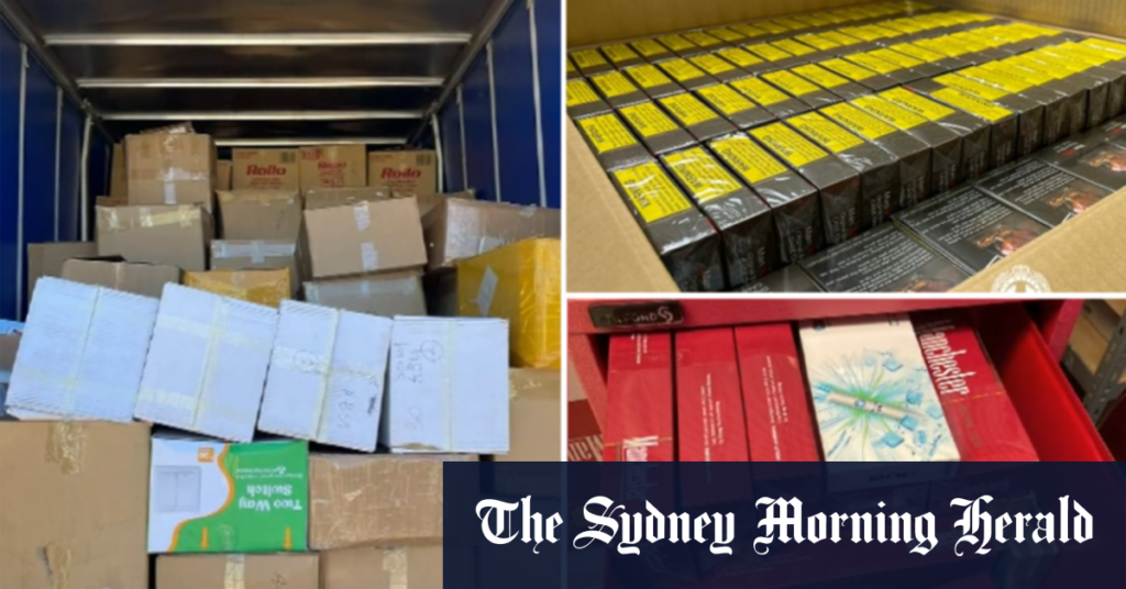 Major tobacco safe house raided in Adelaide