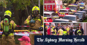 Several people injured in hazmat emergency in Sydney