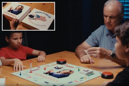 Exclusive | Florida GOP pol plays ‘Kamalopoly’ with grandkids in new ad to highlight Harris’ fiscal, border failures