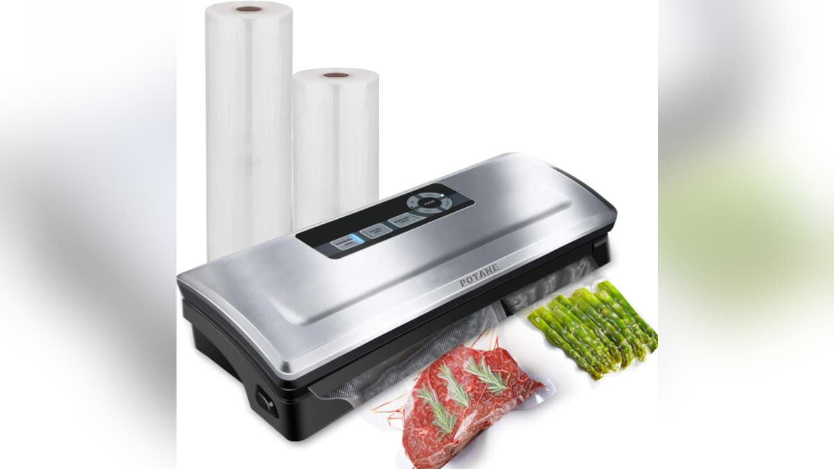  This vacuum sealer from Amazon locks in flavor and nutrition. 