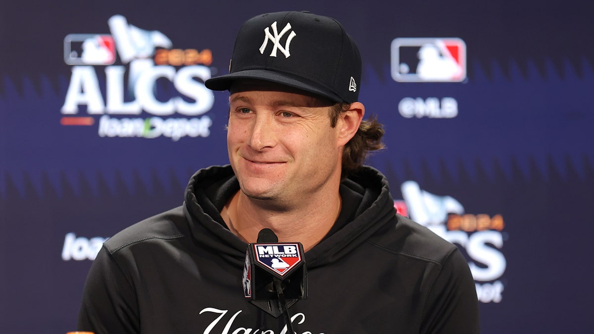 Gerrit Cole smiles