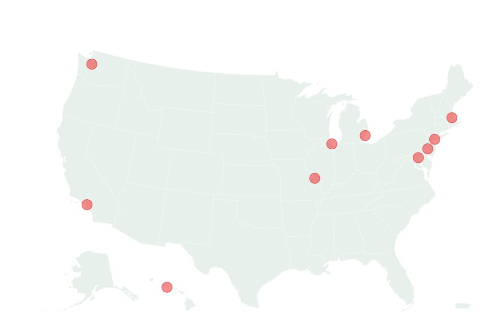 Map Shows US Metro Areas with Highest Inflation