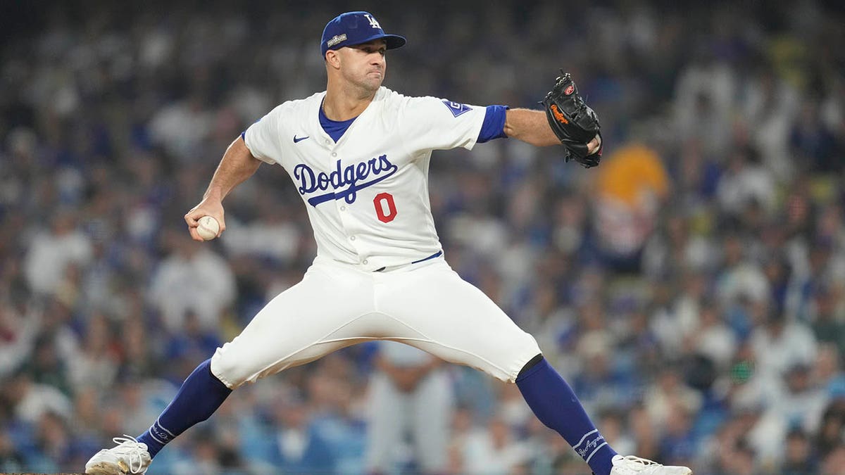 Jack Flaherty throws