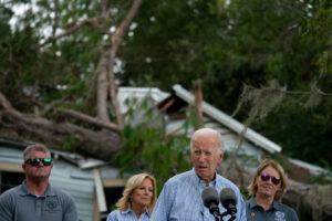 Fact Check: Biden’s Hurricane Milton Advice Was Not ‘Get Vaccinated’