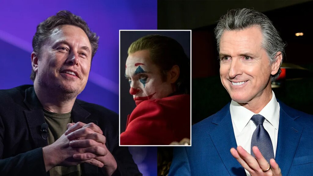 Elon Musk compares Newsom to ‘The Joker’ after voter ID requirements banned in California