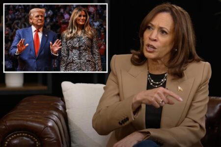 Kamala Harris claims Trump would try to take away right to free speech, gun ownership