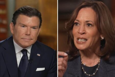 Fox News’ Bret Baier claims Harris campaign tried to steal time from the interview — then had VP show up late