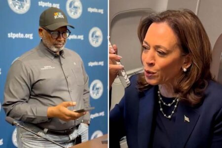 Exclusive | Kamala Harris tweeted edited video of pre-hurricane call to Florida mayor to remove self-praise, concern about aid speed