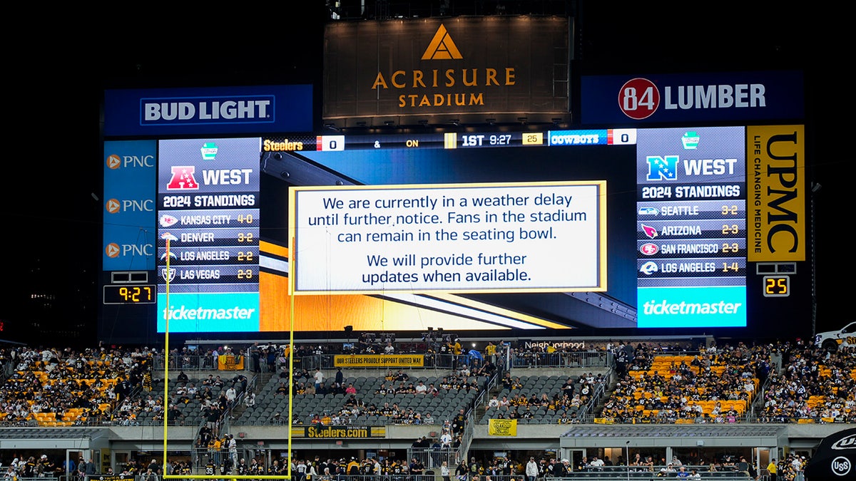 Message at Acrisure Stadium