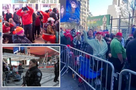 Trump NYC rally crowd pissed about lack of toilets for supporters outside MSG: ‘Like a third-world country!’