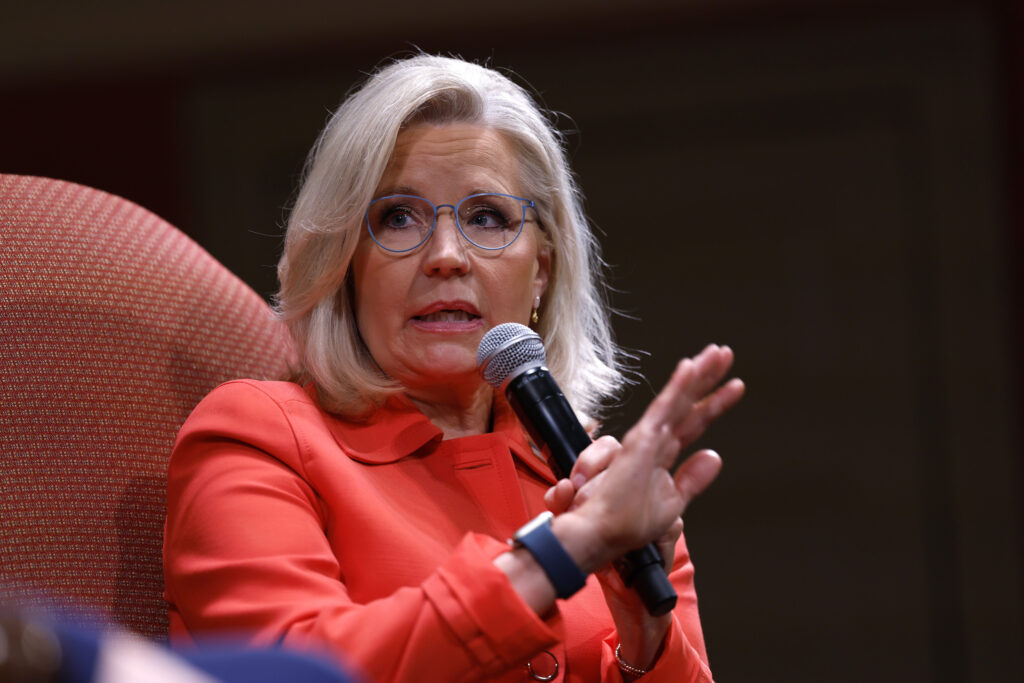 Liz Cheney Mentions Jack Smith’s Trump Evidence at Harris Rally