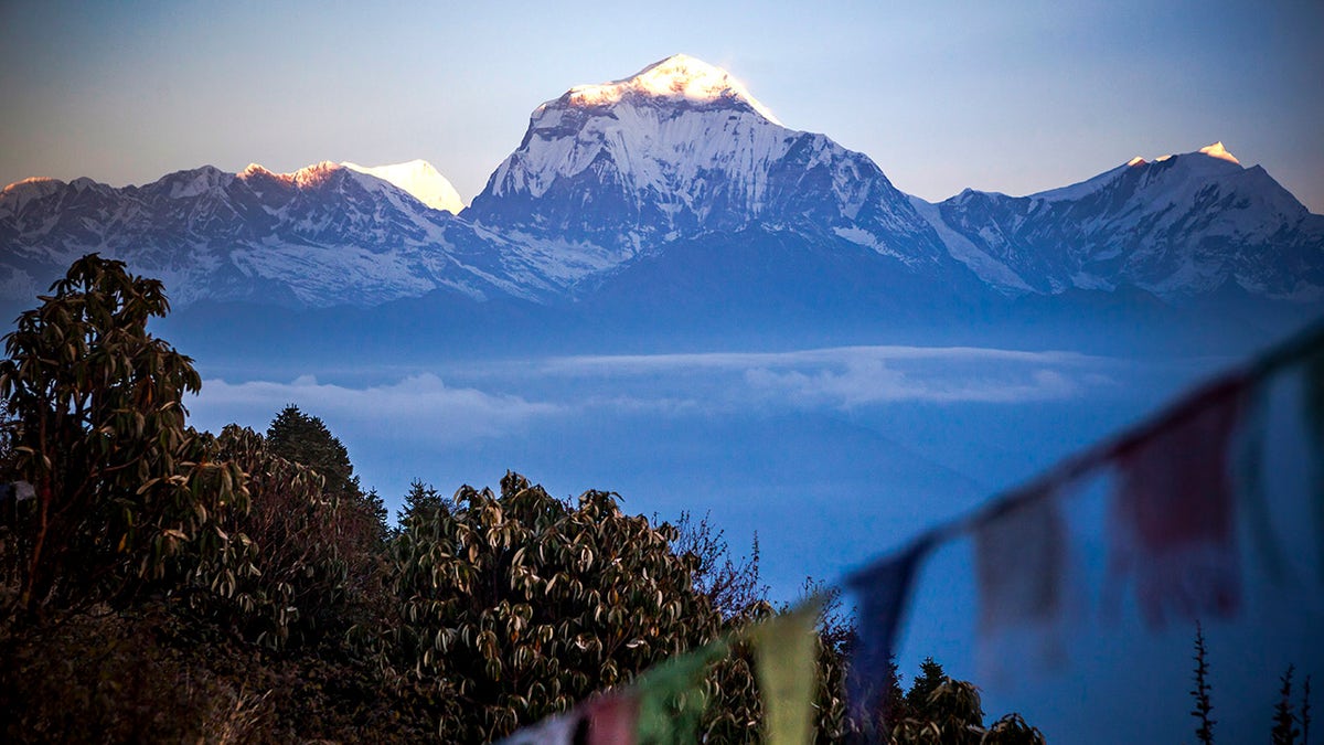 Mount Dhaulagiri sunrise