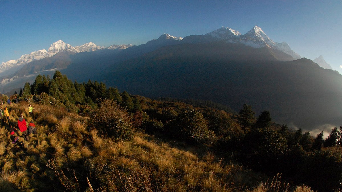 The Dhaulagiri Range