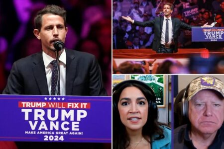 MAGA comedian Tony Hinchcliffe stirs outrage with crude attacks on Latinos, Puerto Rico during Trump MSG rally: ‘Floating garbage’