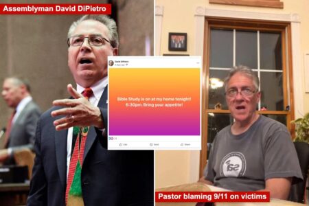 NY pol shares video of pastor claiming ‘God couldn’t care less’ about 9/11 because victims weren’t ‘saved’: ‘Abhorrent’