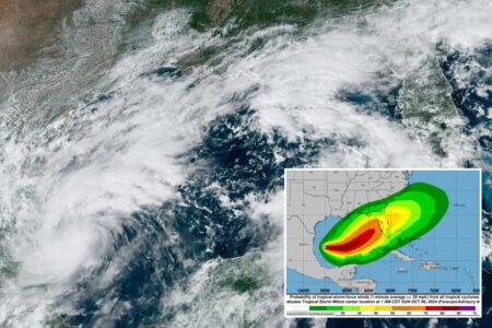 Tropical Storm Milton forms in Gulf of Mexico, could become hurricane threatening Florida