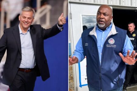 North Carolina governor race swings significantly to favor Dem AG Josh Stein over scandal-plagued Mark Robinson