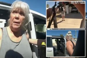 Shocking video shows Ariz. grandma falsely arrested by US Marshals at gunpoint: ‘I felt like I was being kidnapped’