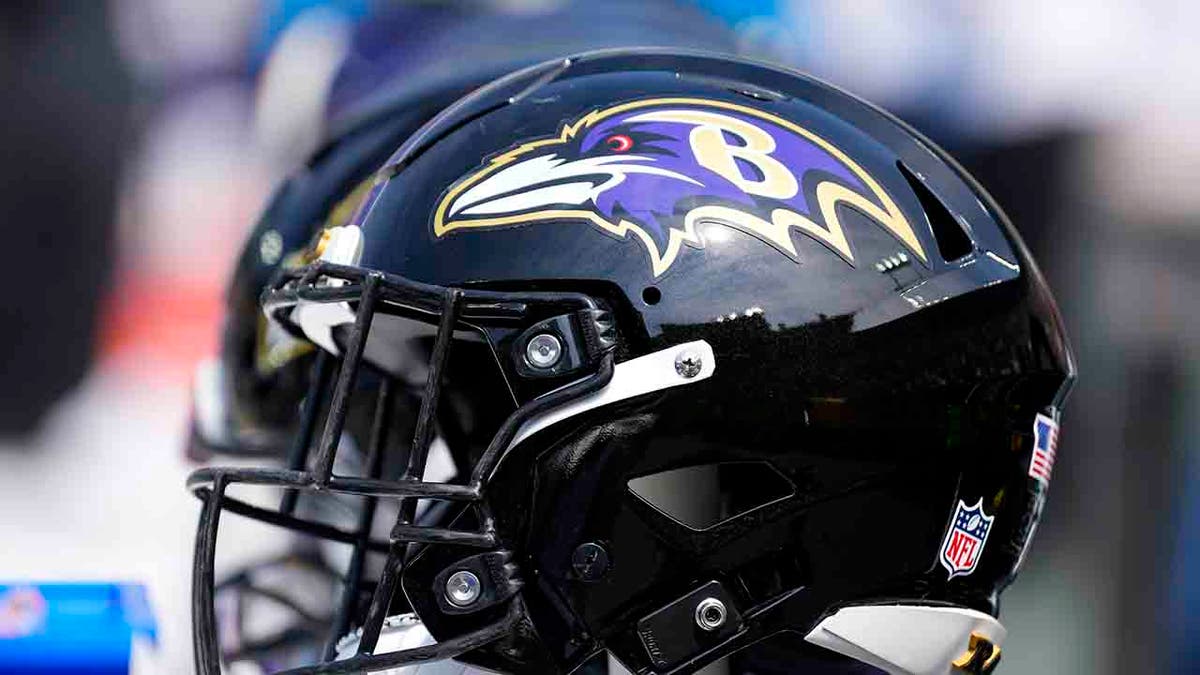 Baltimore Ravens helmet