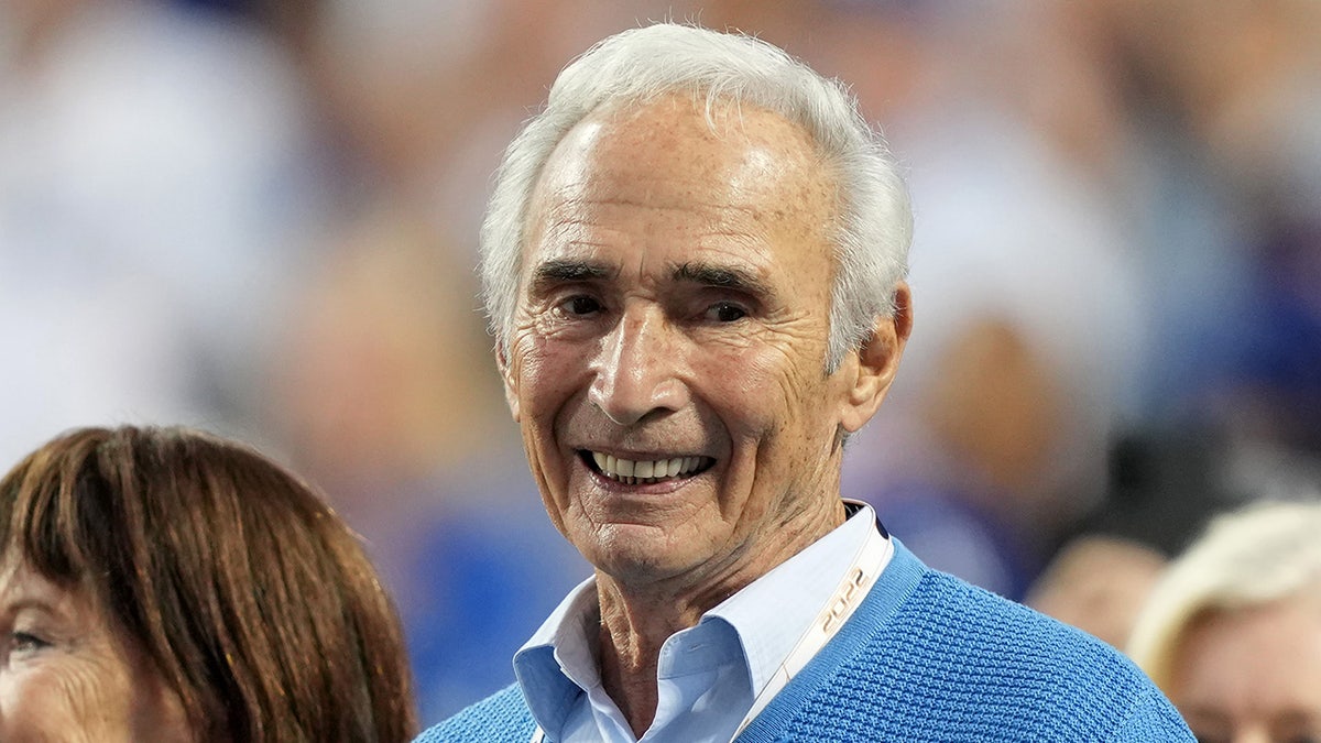 Sandy Koufax looks on