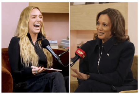 What a joke: Kamala Harris avoids substantive interviews in favor of a podcast known for sex revelations