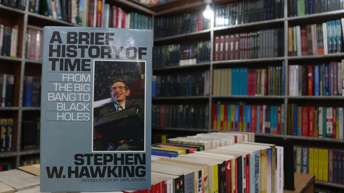 Stephen Hawking's book, "A Brief History of Time"