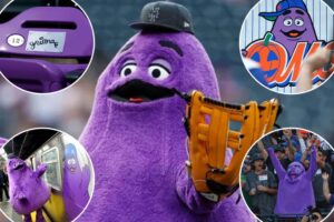 The Grimace Effect: How the purple monster became the Miracle Mets’ good-luck charm in their 2024 postseason run