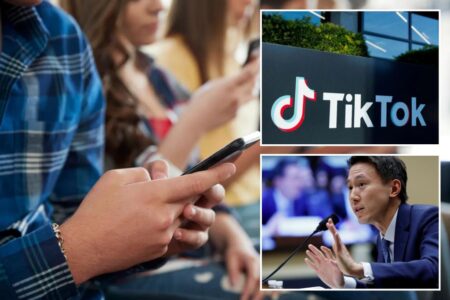 TikTok sued by 13 states — including NY — over harmful, addictive features: ‘Intentionally targets children’