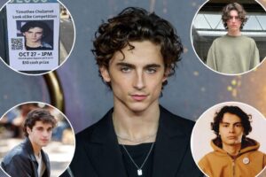 Exclusive | Meet 3 Timothée Chalamet doppelgängers entering NYC’s mysterious look-alike contest: ‘Everybody’s talking about it — it’s a big deal’