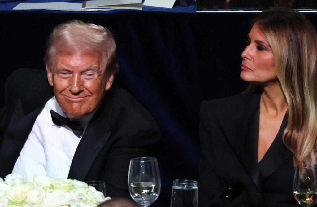 How Melania Trump Responded to Jokes at Al Smith Dinner