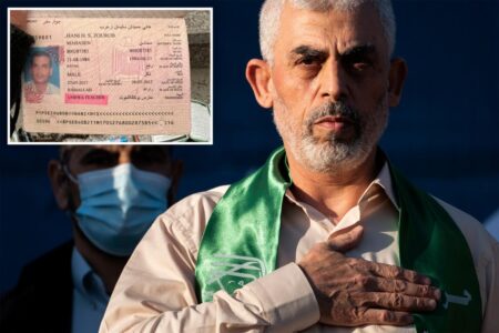 UNRWA teacher’s passport found on Hamas leader Yahya Sinwar after Israeli forces killed him, photos show