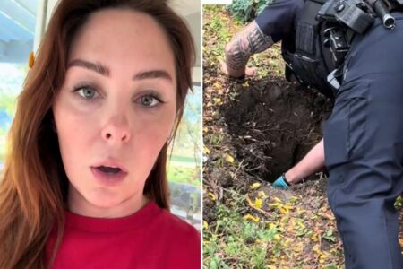 Ohio woman discovers rug buried in her yard — and the internet thinks it’s a dead body as cops investigate